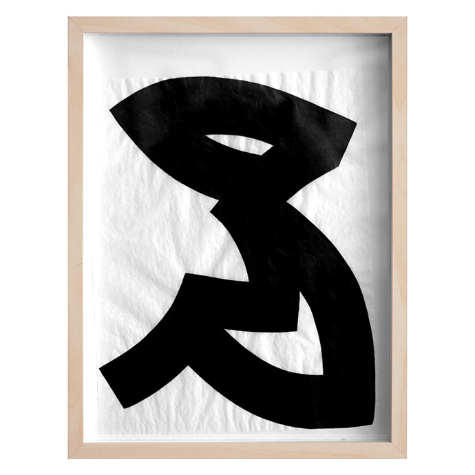 Tableau encre de chine