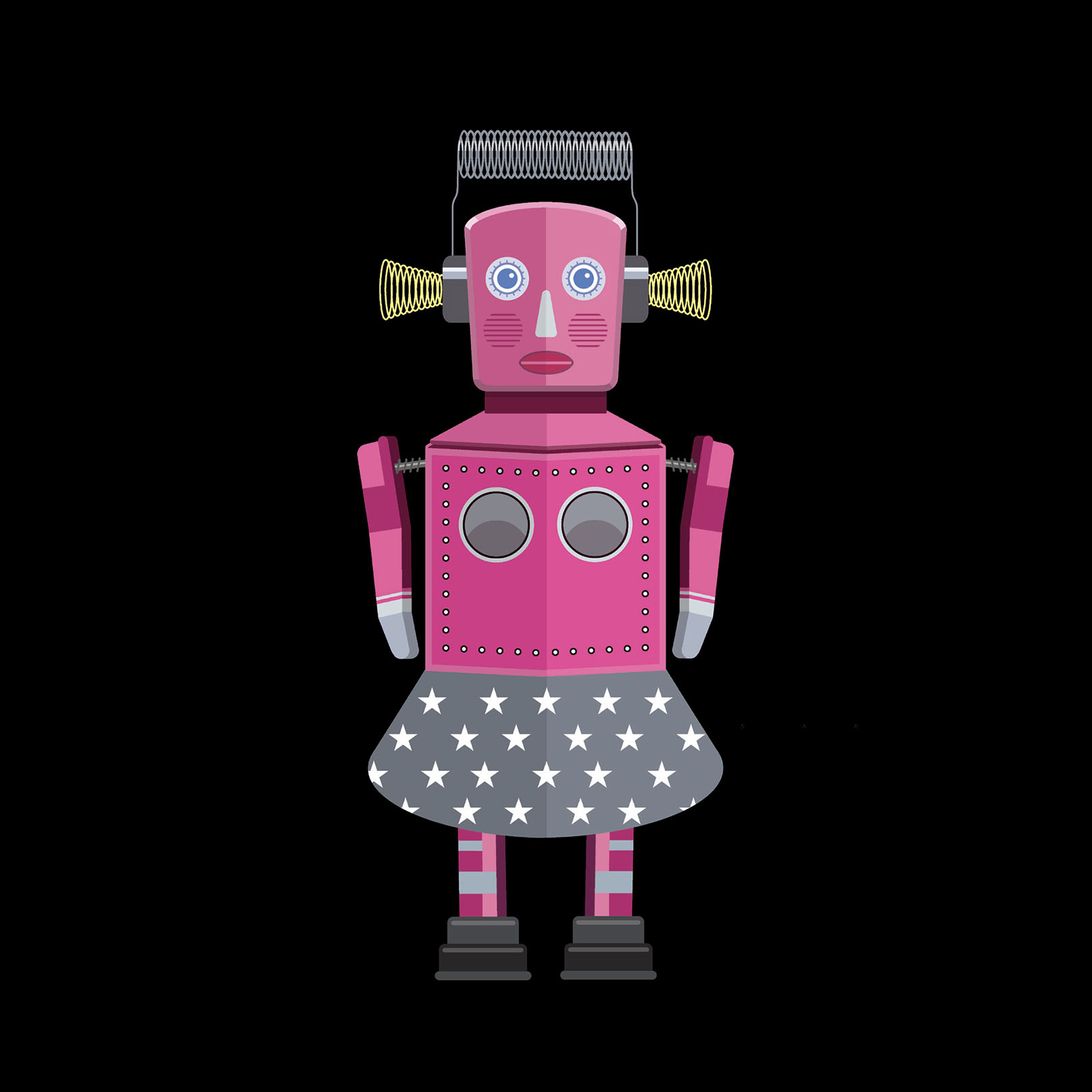 Robot Pink Lady